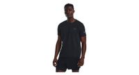 camiseta de manga corta under armour seamless stride negra