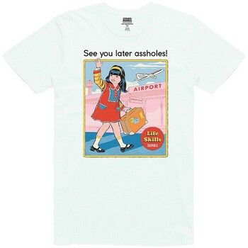 Steven Rhodes Camiseta See You Later Assholes para hombre