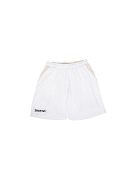 Pantalones de Baloncesto Spalding Active Pantalones s Hombre Blanco/Gris Plata