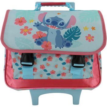 Stitch Mochila Mochila con ruedas para niño