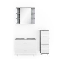 conjunto de muebles de bano ilias 3 piezas vicco