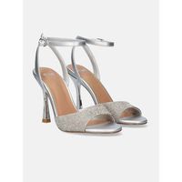 exe shoes sandalias sandalias tacon alto silver-636 para mujer