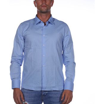 Sl56 Camisa manga larga Colletto Cotone para hombre