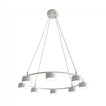 Lámpara de techo discover blanco (8 luces)