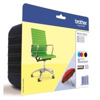 brother lc-225xllc-229xl pack de 4 cartuchos de tinta