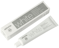 apivita crema dental white con mastica y propoleo con fluor 75 ml