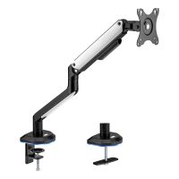 aisens soporte de mesa rgb gaming contrapeso giratorio e inclinable para monitortv 9 kg de 17-32
