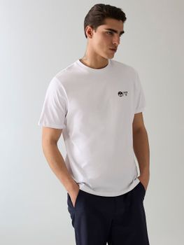 Camiseta Con Logo Estampado