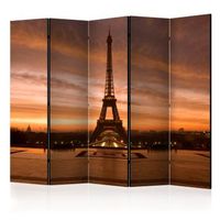 biombo - eiffel tower at dawn ii 225x172 cm