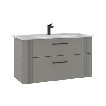 Mueble Para Lavabo  - 100 X 45 X 55 Cm - Mate Cashmere