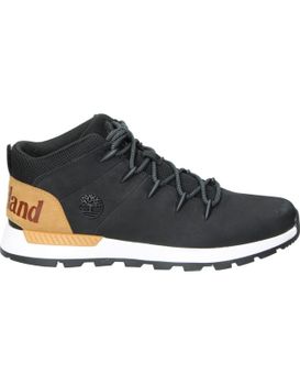 Botas De Piel Para Hombre Timberland Sprint Trekker Mid Tb0a24ab0151 Negro 43