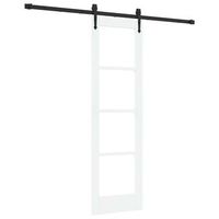 puerta corredera y negro 61 x 1985 cm vidaxl