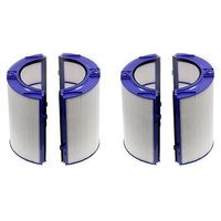 2 filtros hepa compatibles con purificadores de aire dyson tp0405 hp0405 dp046376