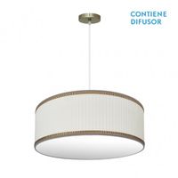 fabrilamp colgante 3 luces modelo soprano cuerobeis regulable