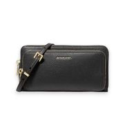 michael kors para mujer 32f5gj6c7l bandolera jet set grande negro osfa casual piel