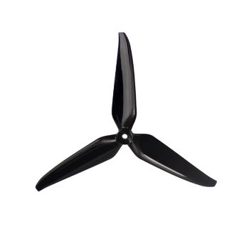 2 pares / 4 pares / 8 pares GEMFAN 7140 7.1 pulgadas hélice de fibra de vidrio de nylon de 3 palas para drones de carrer