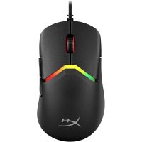 hyperx pulsefire saga raton gaming rgb sensor 26000dpi 8000hz 6 botones negro