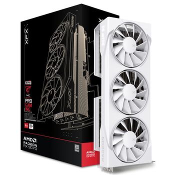 XFX SWIFT AMD Radeon RX 9070 OC Triple Fan 16GB GDDR6 FSR 4 Blanca