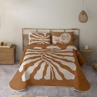marley - colcha bouti estampada cama 180 - microfibra - extra suave - incluye colcha bouti  2 fundas de cojines - cockpit
