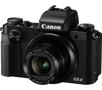 Canon PowerShot G5 X High Performance Compact Camera - Black, Black