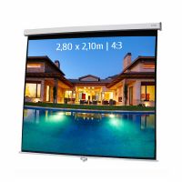 kimex pantalla de proyeccion manual 280x210m formato 43