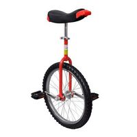 monociclo ajustable rojo 20 pulgadas vidaxl