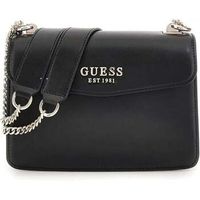 guess bolsa bolso tote gianessa elite negro para mujer