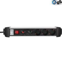 regleta inline 16431c 3 tomas con proteccion y interruptor iluminado