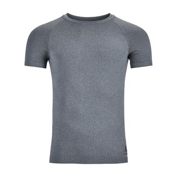 Odlo BL Top Crew Neck Shortsleeve Performance Light Eco Camiseta De Running Hombres-Gris