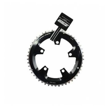 Plato Fsa Super Road 110 Mm 5 Brazos Negro 10/11 Velocidades Carretera Aluminio 50t