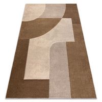 alfombra arcana 5099 crema  beige geometrica moderna 140x190 cm