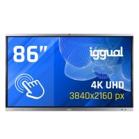 iggual orchid igg318829 86 pantalla interactiva led ultrahd 4k tactil