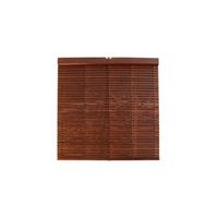 jardin202 - persiana de madera alicantina con polea metalica - estor enrollable para ventanas puertas salon  105 x 180 cm nogal barnizada  105 x 180 cm nogal barnizadajardin202