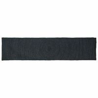 alfombras de area gris oscuro 60 x 200 cm yute vidaxl