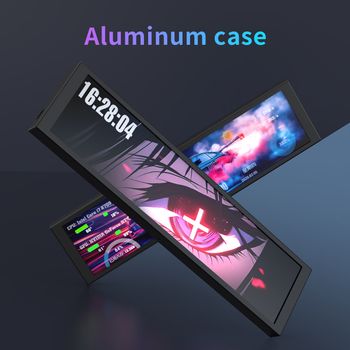 AJAZZ AKP02 Editor de Temas Visuales Universal para Pantalla DIY, Permite Configurar Videos Dinámicos como Fondos de Pantalla, Software Propietario