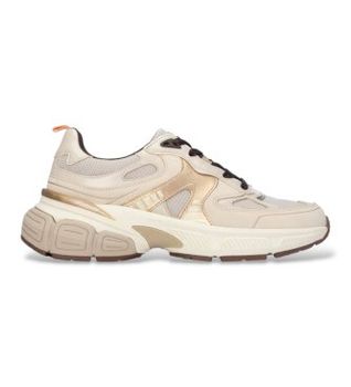 Xti para mujer. 14649502-BEIGE Zapatillas 146495 beige (40), Plano, Cordones, Casual