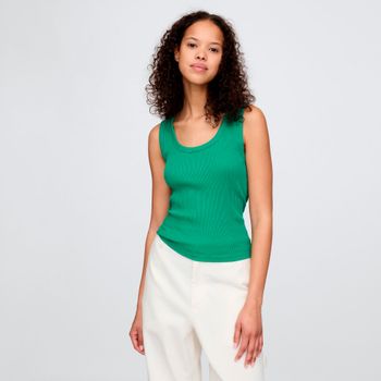 GAP Camiseta sin mangas de canalé 741819-610