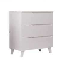 kibath mueble de bano con lavabo victoria 80x45 cm acabado blanco mate 3 cajones con patas