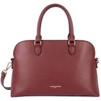 lancaster bandolera bolso media luna con cremallera sierra jia burdeos para mujer