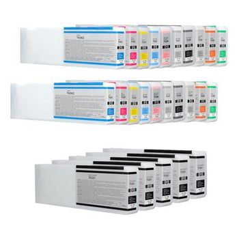 Compatible Multipack Epson Stylus Pro WT7900 Designer Edition Printer Ink Cartridges (25 Pack) -C13T636400
