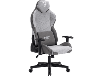 Silla gaming - Woxter Stinger Station Titan, 2D (regulable en altura y anchura), Clase 4, Tejido Antimanchas, Light