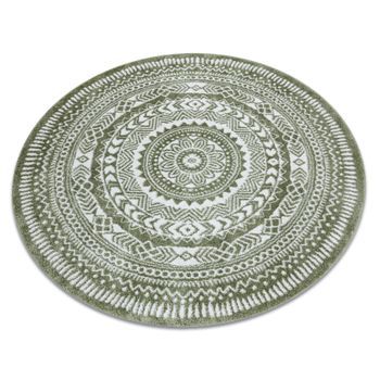 Alfombra Fun Napkin Servilleta Circulo - Verde Circulo 160 Cm