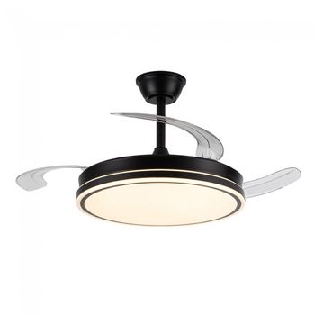 Ventilador led aspas retráctiles evo cct dim smart (72w)