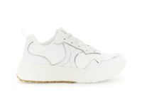 zapatillas deportivas en tejido y piel revestida white 39