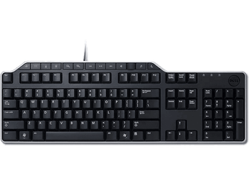 Teclado - Dell KB522, 2x USB, Cable, 104 Teclas, ES QWERTY, 7 Teclas de Acceso Rápido, Negro
