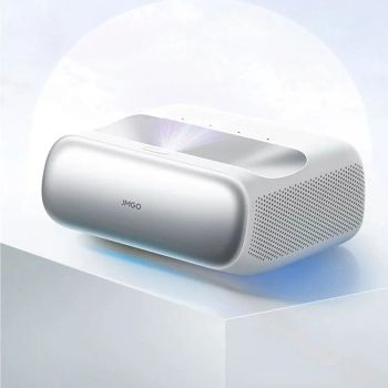 [Directo de la UE] Proyector JMGO O3 1080P Ultra corta distancia 1400 ISO Láser Tri-Color 0.18:1 Relación de tiro 110% B
