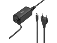 cargador para portatil - hama 200023 usb-c universal 65w tecnologia gan negro