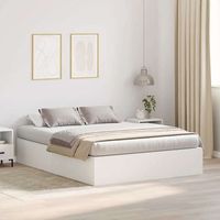 cama con almacenamiento 135 x 190 cm madera de ingenieria vidaxl