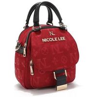nicole lee bolso de mano bolso tipo dome multiusos margot rojo para mujer