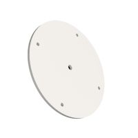 adaptador para soporte hikvision ds-2909zj universal aluminio blanco